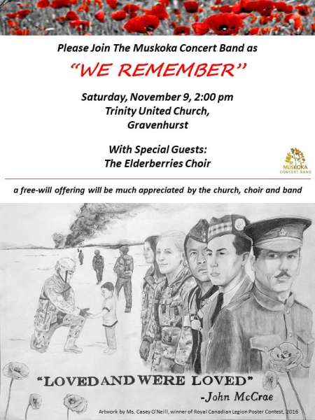 "We Remember" poster