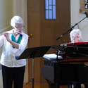 Sara Conron on flute