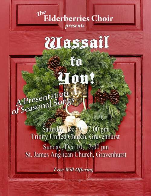 "Wassail to You" - Seasonal Songs (in the evening)