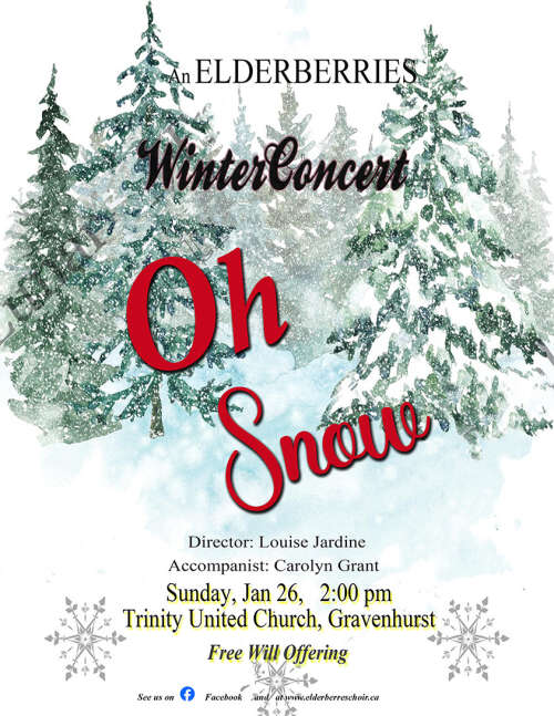 OH Snow - A Winter Concert on Jan 26, 2025