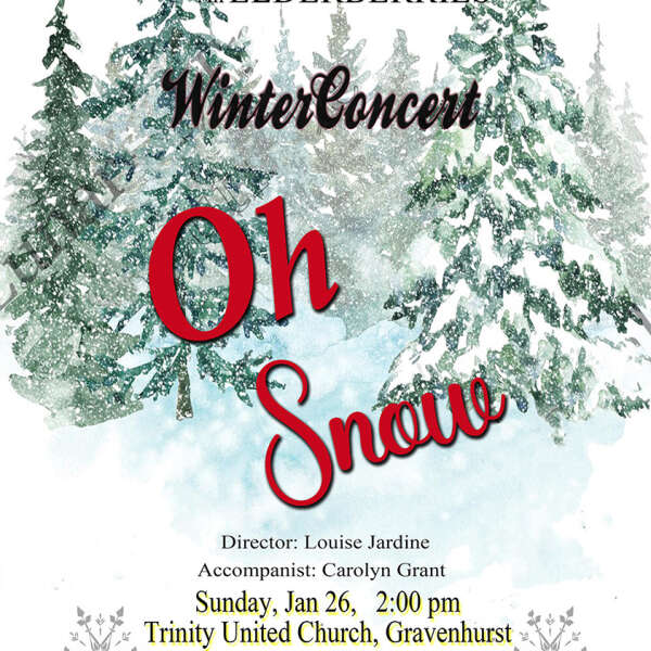 OH Snow - A Winter Concert on Jan 26, 2025